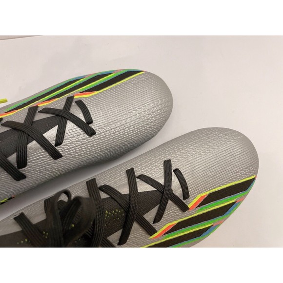 Adidas X Speedportal.2 FG Soccer Men 7.5 Women 8.5 Silver Metallic HR1725 -NEW - Picture 8 of 11